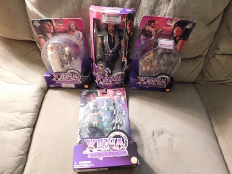 XENA Action Figures Four Action Figures Cover
