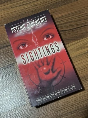 SIGHTINGS The Psychic Experience (1991) VHS Paramount TV Show Tested Good - Image 1 of 4