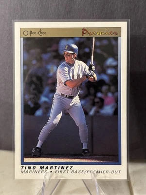 1991 O-Pee-Chee Premier - Tino Martinez #76 - Image 1 of 2