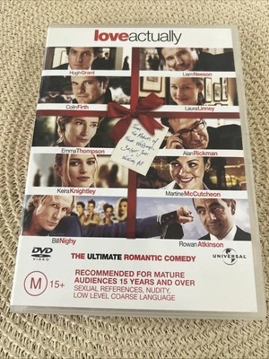 Love Actually (DVD, 2003) Region 4 Mint Disc Free Postage - image 1 of 3