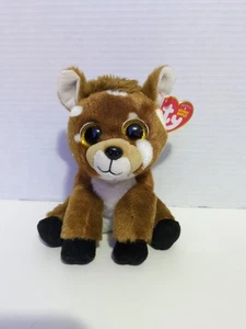 New TY Beanie Baby Babies 6" BUCKLEY the Deer Doe Bambi Stuffed Animal Toy Plush - Picture 1 of 5