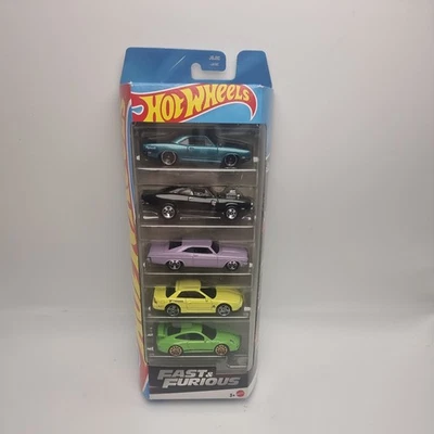 Paquete de 5 Hot Wheels Fast & Furious 2025, lista completa de autos en descripción principal nuevo Foto 1 de 4