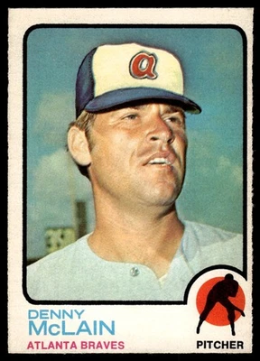 1973 O-Pee-Chee Denny McLain Atlanta Braves #630 - Image 1 of 2