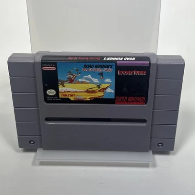 Road Runner's Death Valley Rally (Super Nintendo SNES, 1992) Authentic - Image 1 of 4