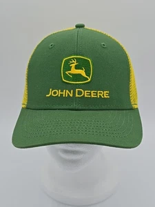 John Deere Low Profile SnapBack Mütze Virginia Traktor grün/gelb - Bild 1 von 11