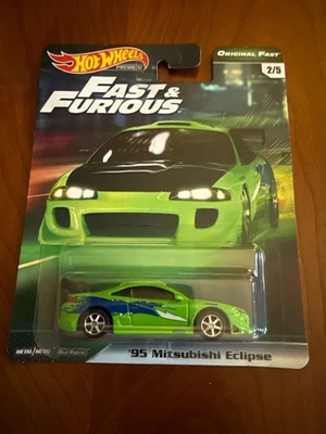 Hot Wheels Premium Fast & Furious Original Fast 2/5 '95 Mitsubishi Eclipse Foto 1 de 3