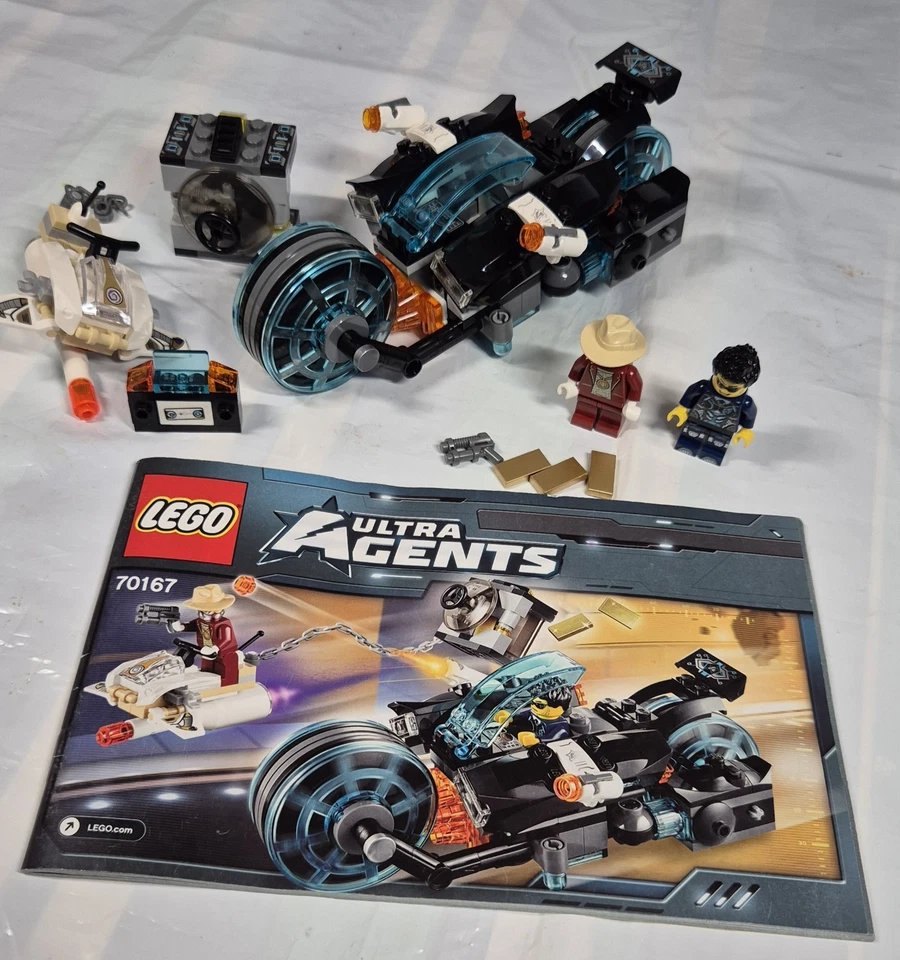 Lego Ultra Agents #70167 Invizing Gold Getaway 2015 - 100% полный комплект - Изображение 1 из 4