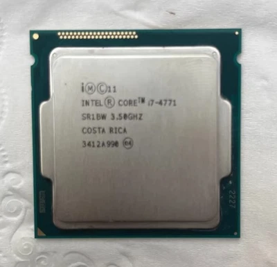 4Th Gen Intel Core i7-4771 LGA1150 CPU Processor 3.5GHz 4C/8T 8MB 5GT/s 84W - Image 1 of 2