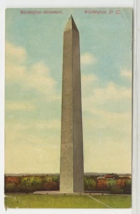 Vista postal de Washington, D.C. del monumento a Washington c1912 de colección F24 - Imagen 1 de 2
