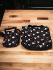 Crossbody Bag Large Duffel Bag Lot 2pcs Disney Mickey Mouse Two-Compartment NWT