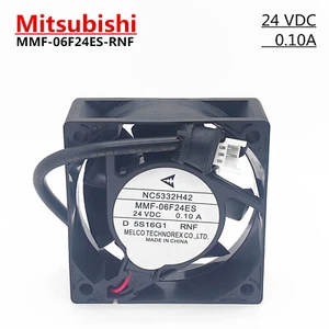 Mitsubishi Inverter Cooling Fan NC5332H42 MMF-06F24ES-RNF 24V 0.10A 6025 - Picture 1 of 11