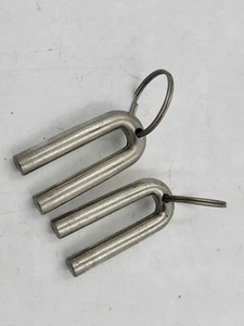 AB Circle Pair (2) Handle Pins Replacement Repair Parts-Ships Free - Picture 1 of 1
