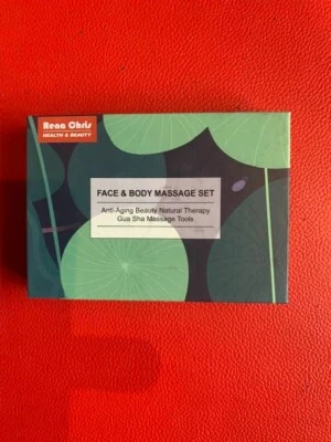 RENA CHRIS FACE & BODY MASSAGE SET ANTI AGEING THERAPY GUA SHA X 5 BOXES