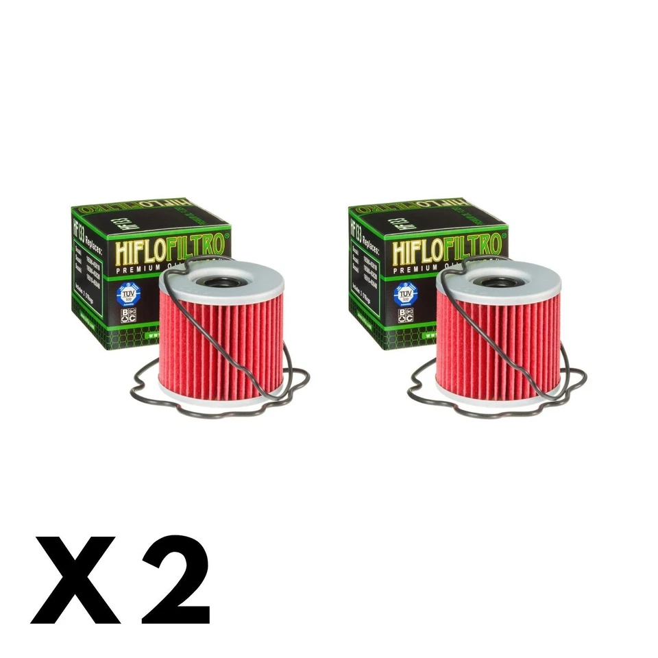 Paquete de 2 filtros de aceite Hiflo para Suzuki GS650G Katana 1981-1983 Foto 1 de 1