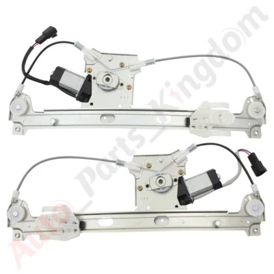 Rear Left Right Window Regulator For 2005-2009 Buick LaCrosse Allure w/ Motor Foto 1 de 4