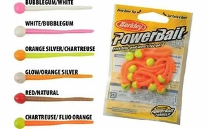 Berkley Powerbait 3” Floating Mice Tail Lures/Bait – Trout & Perch Fishing 13/P - Picture 1 of 3