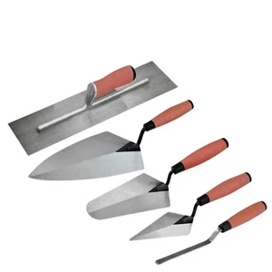 Soft Grip Tradesman Trowel Brick Plastering Builder Pointing 5pcs - Picture 1 of 2
