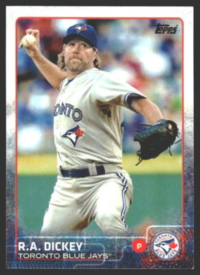 R.A. Dickey #316 2015 Topps Toronto Blue Jays - Image 1 of 2