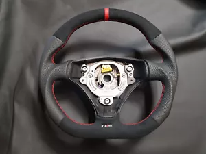Steering Wheel AUDI A4 B6 TT RS Alcantara leather Flat Bottom - Bild 1 von 3
