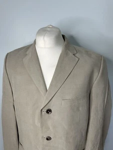 Remus Uomo beige Suit 2 Pc Size Jacket 40in Trousers W 34in L31in. - Picture 1 of 13