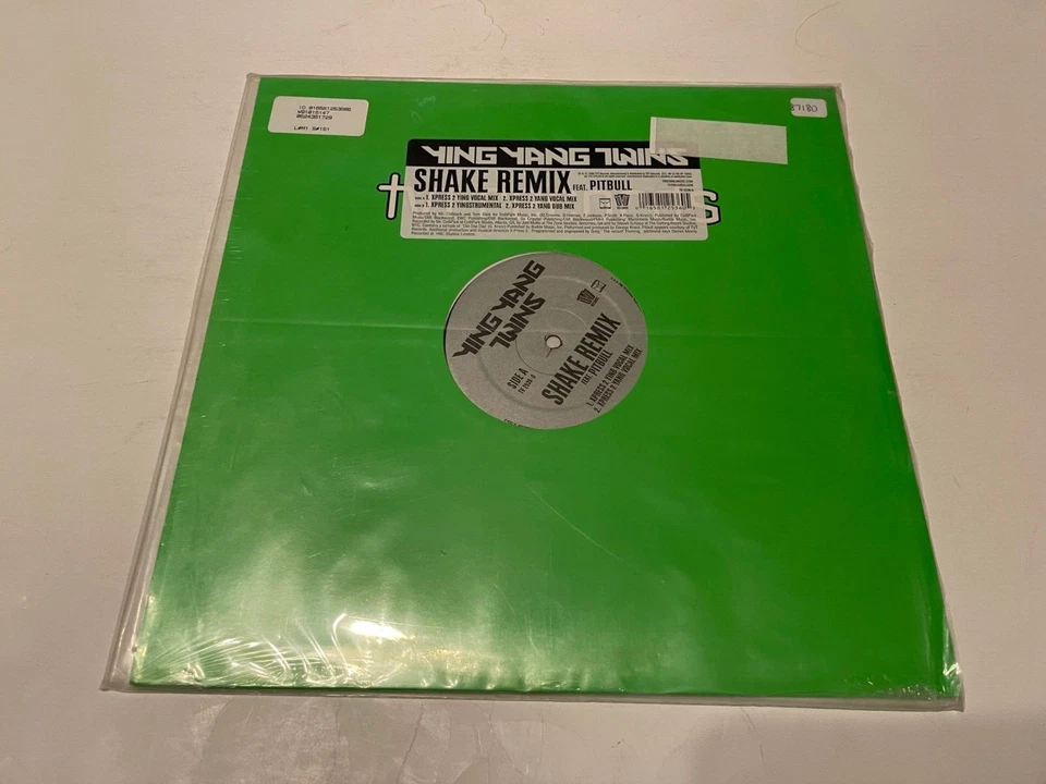 YING YANG TWINS SHAKE FT PITBULL 12" DJ VINYL ACAPELLA sealed Foto 1 de 1