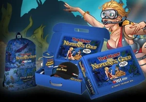 The Hunt For Neptunes Gold VGT Aristocrat Casino Slot Game Ultimate Treasure Box - Picture 1 of 8