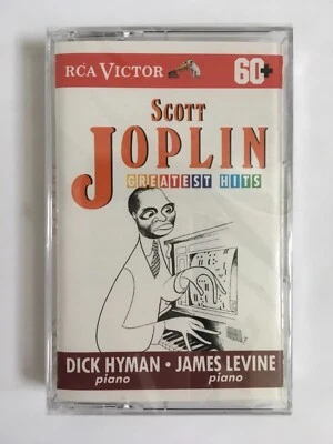Scott Joplin Greatest Hits Dick Hyman James Levine 1991 Cassette Tape New Sealed - Image 1 of 4