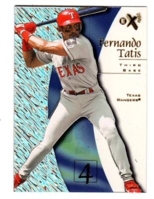 E-X2001 Fleer/Skybox #88 1998 Fernando Tatis Sr Texas Rangers Foto 1 de 2