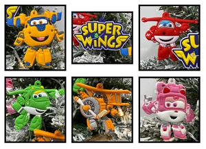 Disney's Super Wings 6 Piece Christmas Ornaments Set - Brand New - Picture 1 of 10