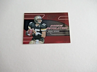 2001 Quantum Leaf Drew Brees Rookie Revolution RR-1805 /4000 - Image 1 of 3