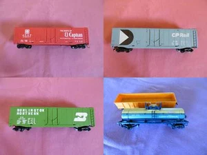 HO Modellzug Wagen Konvolut -- 5 Autos eins niedriger Preis - Bild 1 von 5