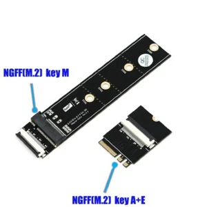 NGFF (M.2) Key M to Key A+E Card with High Speed FPC Cable new - Picture 1 of 12