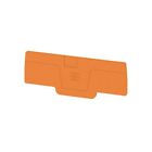 Weidmller AEP 4C 2.5 OR Abschlussplatte (Klemmen), 75.55 mm x 2.1 mm, orange (M