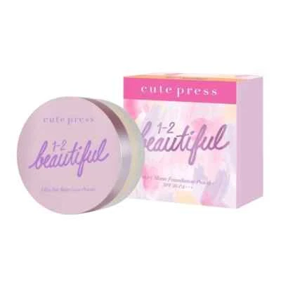 CUTE PRESS 1-2 BEAUTIFUL ULTRA FINE MATTE LOOSE POWDER 15 g. - Image 1 of 4