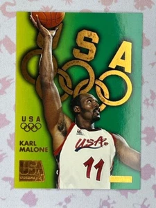 SkyBox Karl Malone 1996 baloncesto EE. UU. bronce #B3 - Imagen 1 de 2