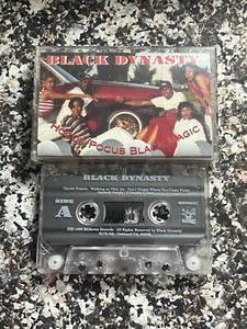 Black Dynasty - Hocus Pocus Black Magic Cassette Tape RARE Oakland G-Funk G Rap - Picture 1 of 1