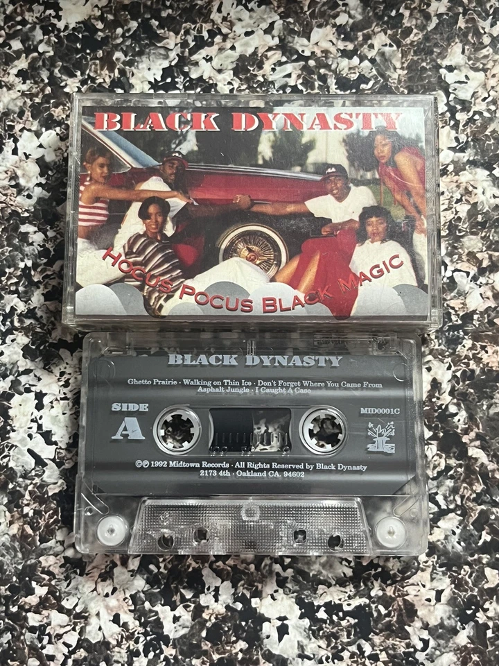 Black Dynasty - Hocus Pocus Black Magic Cassette Tape RARE Oakland G-Funk G Rap - Image 1 of 1