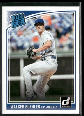 Panini Donruss 2018 - Clasificado Rookies Walker Buehler #41 (RC) Foto 1 de 2