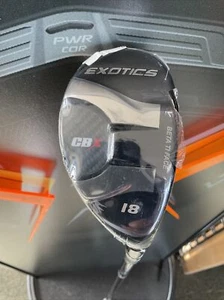 Tour Edge EXOTICS CBX 18° #2 Hybrid Pro Boron Extra Stiff Graphite MRH NEW - Picture 1 of 8