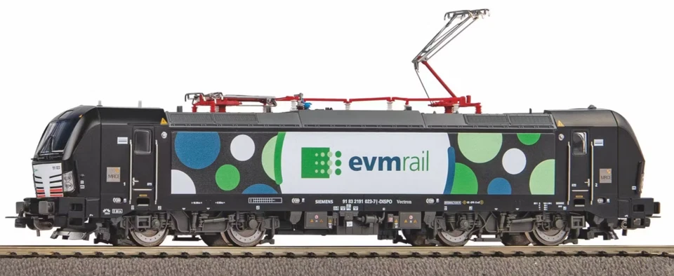 PIKO Expert 59398 191 023 Evm Rail Livery Black Round Blue/Green/White DCC Sound - Image 1 of 3