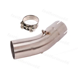 For Kawasaki Z900RS 2018-2025 Exhaust Tail Mid Link Pipe Stainless Steel  Tube - Picture 1 of 6