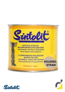 Sintolit Stucco Mastice per Marmo Paglierino Verticale Lt.4 - Foto 1 di 1