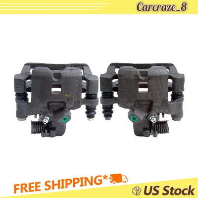 Pinzas y soporte de freno de disco trasero izquierdo y derecho para Cadillac DeVille 1994-1999 Foto 1 de 4