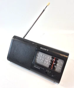 Sony 3 Bandes Récepteur Radio ICF-480L FM MW LW Noir Alimenté par Batterie - Photo 1/10