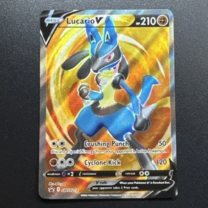 Lucario V SWSH213 SWSH: Sword & Shield Promo Cards Holo - Picture 1 of 3