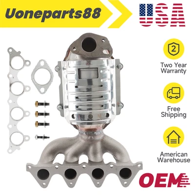 16514 For 2006-2011 Hyundai Accent Kia Rio Rio5 1.6L Exhaust Catalytic Converter Foto 1 de 4