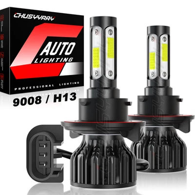 For Ford F150 2004-2014 LED Headlight Bulbs Kit High Low Beam 6000K White - Image 1 of 4
