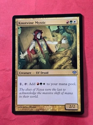 2009 Magic The Gathering Conflux #114 Knotvine Mystic, UC, NF, cd5 - Image 1 of 3