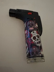 Eagle Sky Torch SUGAR SKULL Pistola Jet Encendedor Butano Recargable **NUEVO ÚLTIMO - Imagen 1 de 4