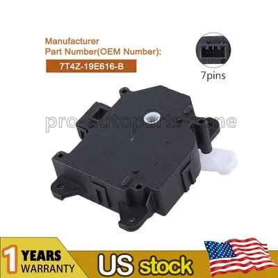 Actuador de puerta de mezcla de climatización lateral derecho para Ford Edge Lincoln MKX 2007-15 7T4Z19E616B Foto 1 de 4